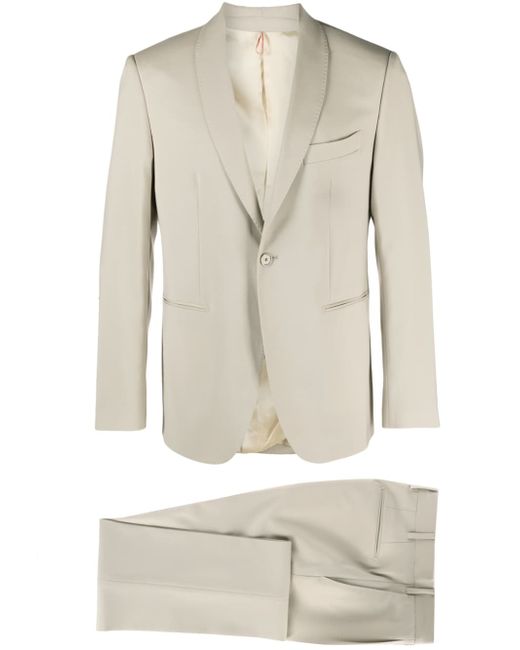 Château Lafleur-Gazin shawl-lapels single-breasted suit