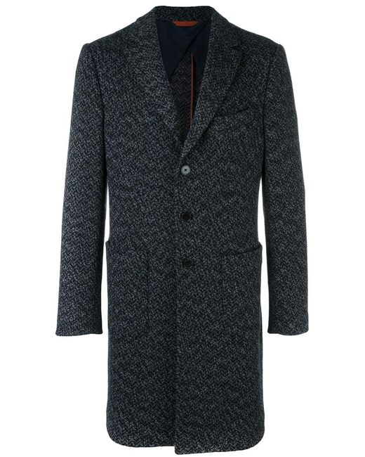 Missoni chevron pattern coat 48 Wool/Alpaca/Cotton/Polyester