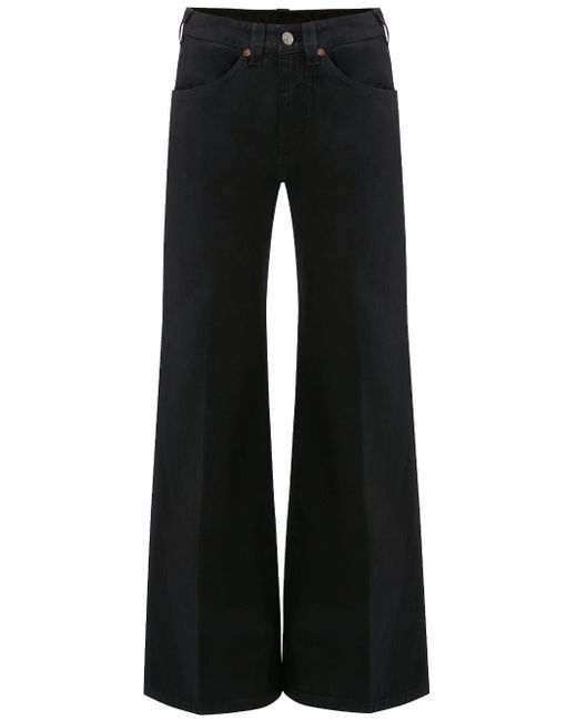 Victoria Beckham Edie mid-rise flared jeans