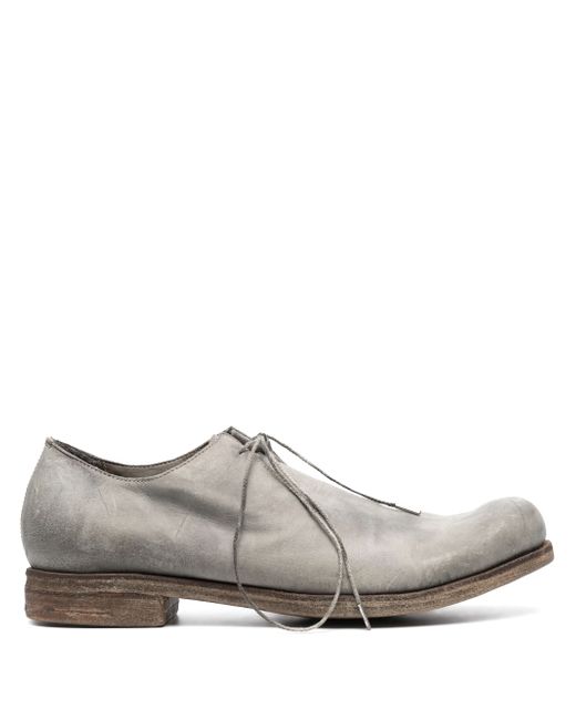 A Diciannoveventitre round-toe leather derby shoes