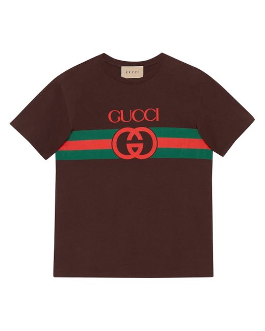 Gucci logo-print cotton T-shirt