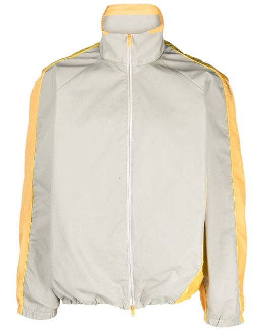 robyn lynch colour-block zip-fastening jacket