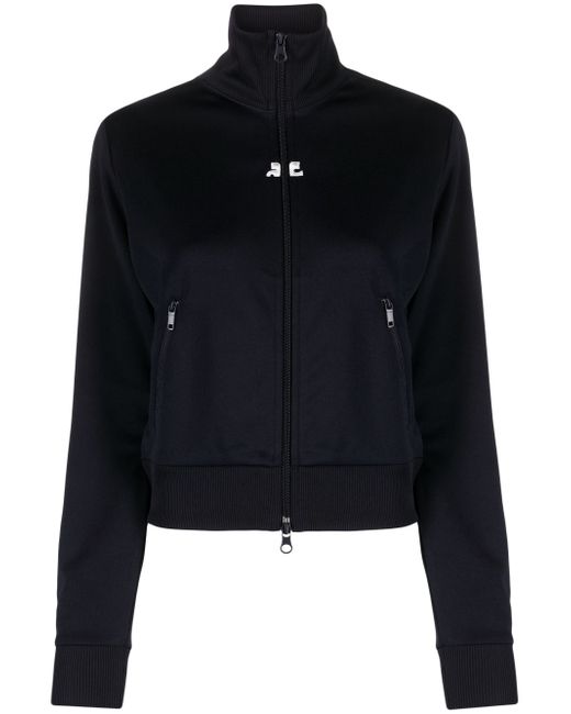 Courrèges zip-up fitted jacket