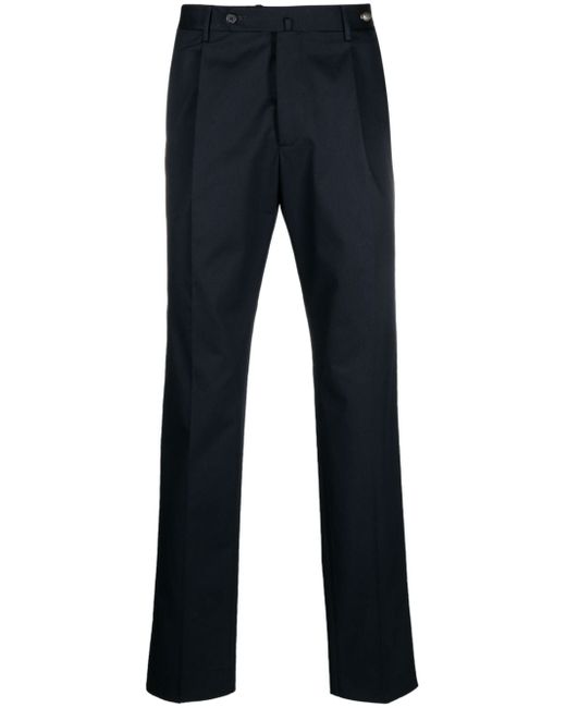 Tagliatore stretch-cotton slim-cut trousers