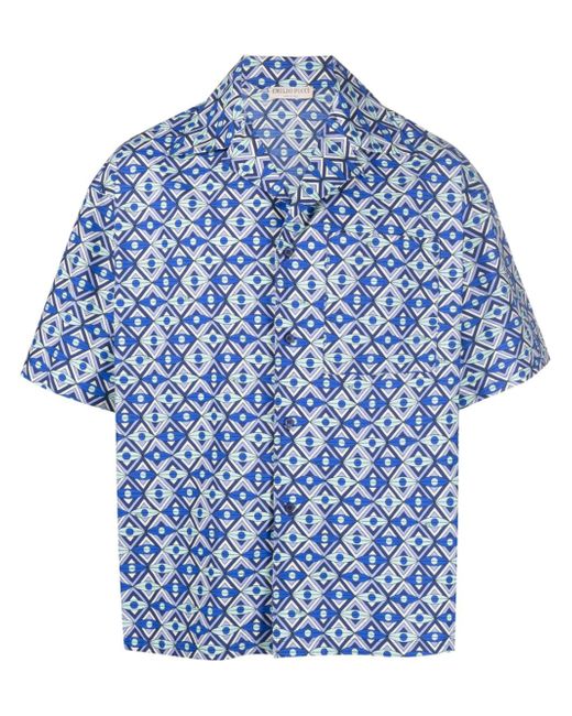 Pucci geometric-print short-sleeve shirt
