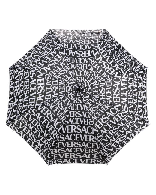 Versace logo-print umbrella
