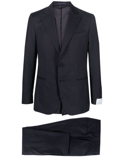 Caruso single-breasted wool suit set