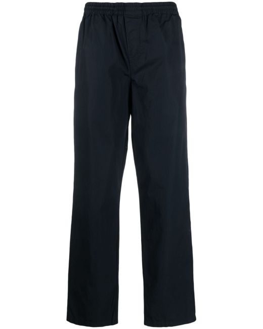 Aspesi elasticated-waistband straight-leg trousers