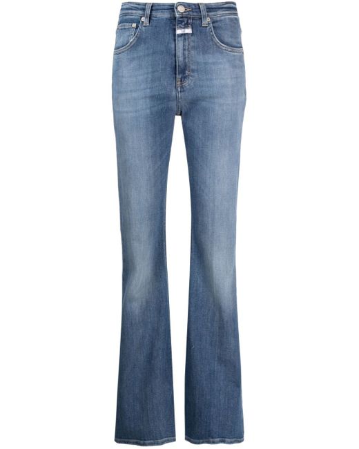 Closed high-rise flared jeans
