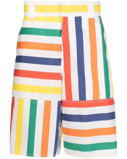 Sunnei stripe-print shorts