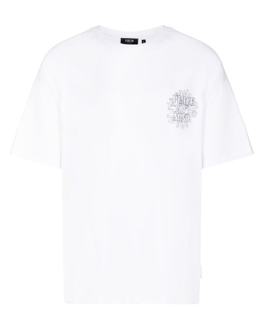 Five Cm graphic-print cotton T-shirt