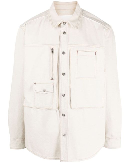 Isabel Marant multiple-pockets shirt jacket