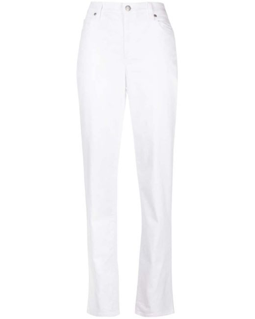 Eileen Fisher high-waisted slim-cut jeans