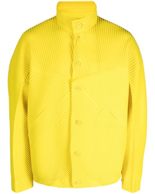 Homme Pliss Issey Miyake fully pleated cocoon jacket