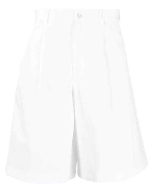 Comme Des Garçons knee-length cotton shorts