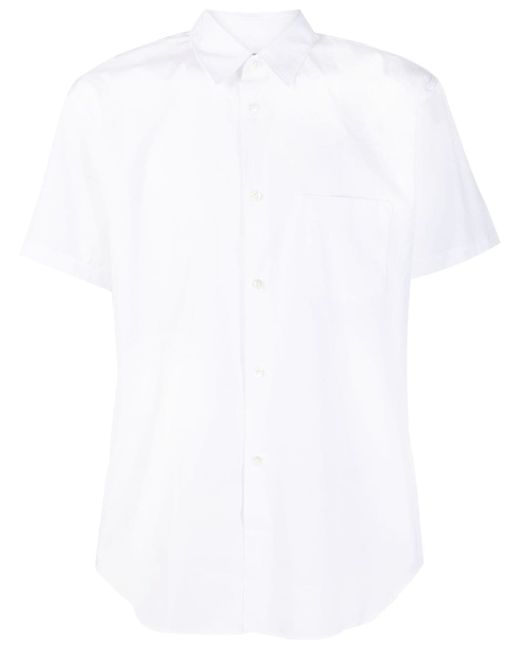 Comme Des Garçons short-sleeve cotton shirt