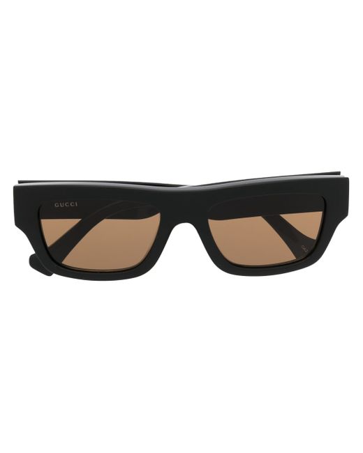 Gucci square-frame tinted-lenses sunglasses