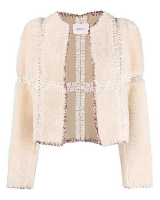 Dorothee Schumacher shearling cropped jacket