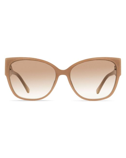 Jimmy Choo Shay oversize-frame sunglasses