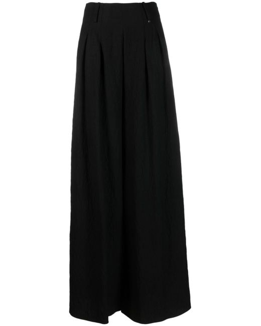 Nissa high-waisted flared trousers