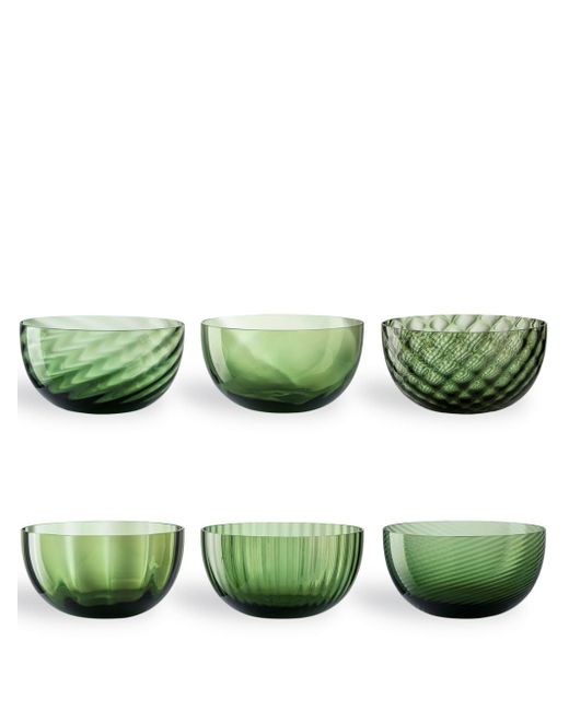 NasonMoretti Idra glass cups set of 6