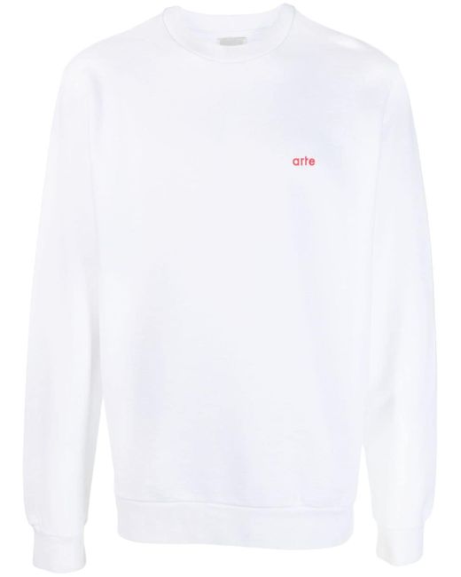 Arte logo-print cotton sweatshirt