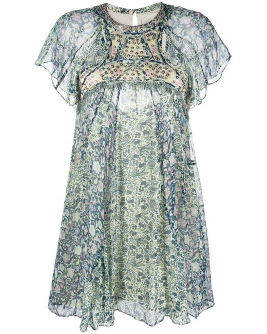 Isabel Marant floral-print minidress