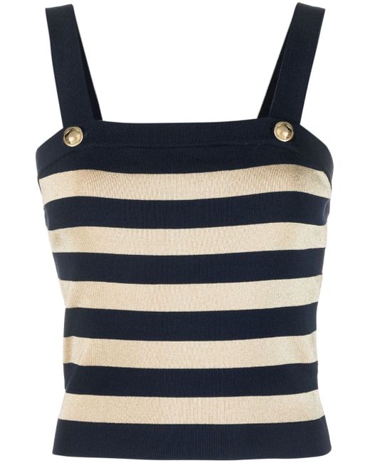 Michael Michael Kors striped knitted top