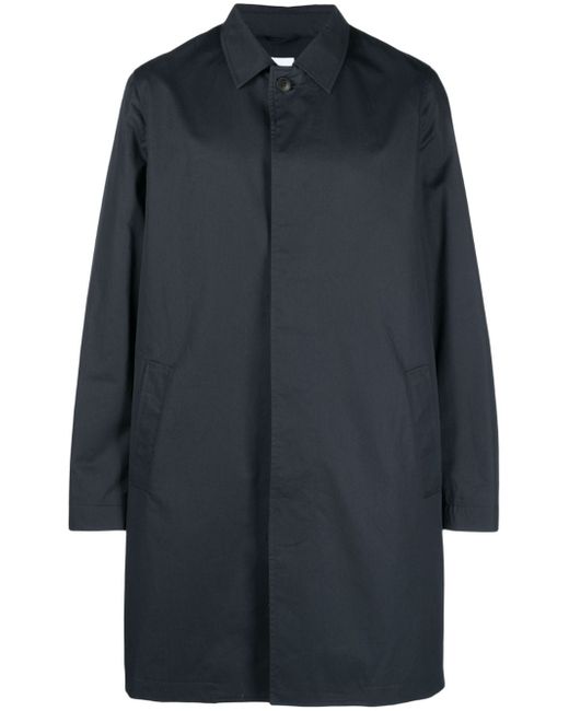 Sunspel Mac long-sleeve cotton coat
