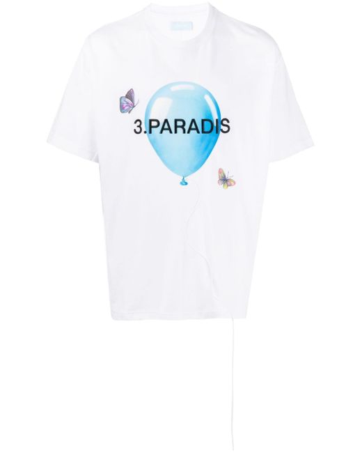 3Paradis Dreaming Balloons cotton T-shirt