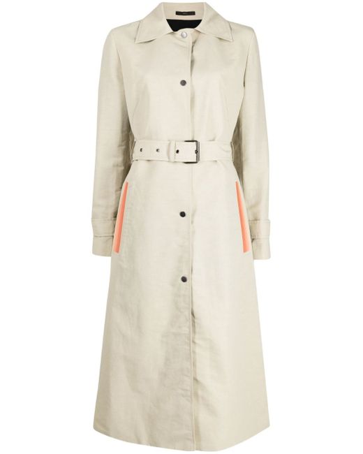 Paul Smith belted-waist trench coat