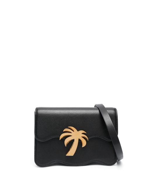 Palm Angels Palm Beach leather shoulder bag