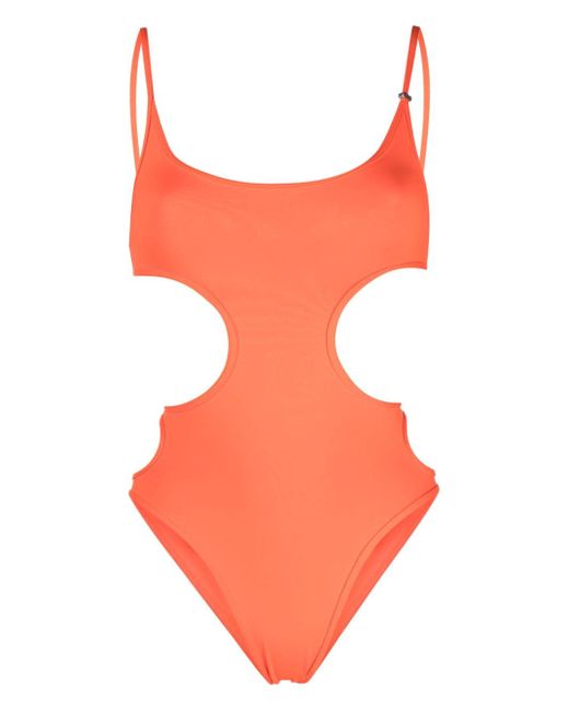 Attico open-back cutout swimsuit