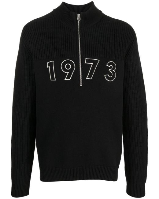Fursac 1973 zip-up knitted jumper