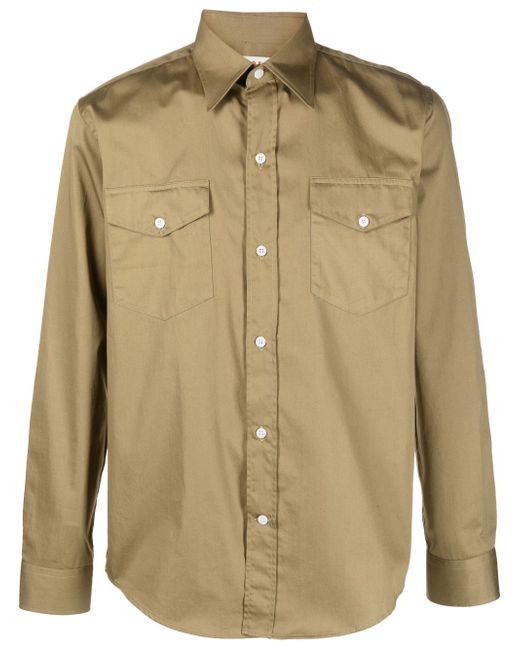 Fursac chest-pocket long-sleeve shirt