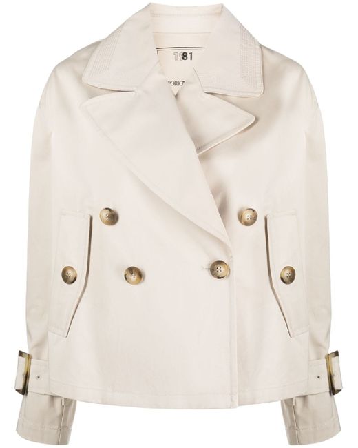 Emporio Armani double-breasted buttoned jacket