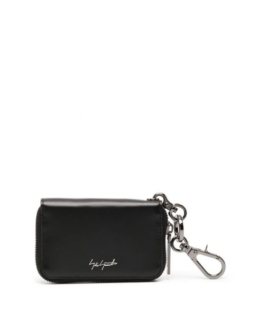 Discord Yohji Yamamoto logo-print zip-fastening key wallet