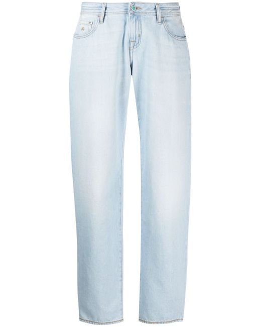 Jacob Cohёn low-rise straight-leg jeans