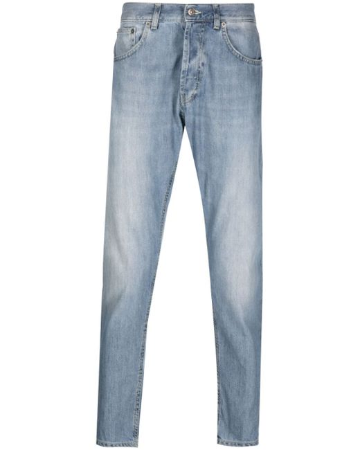 Dondup faded effect tapered jeans