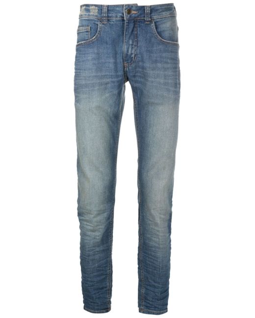 Osklen faded slim-cut jeans