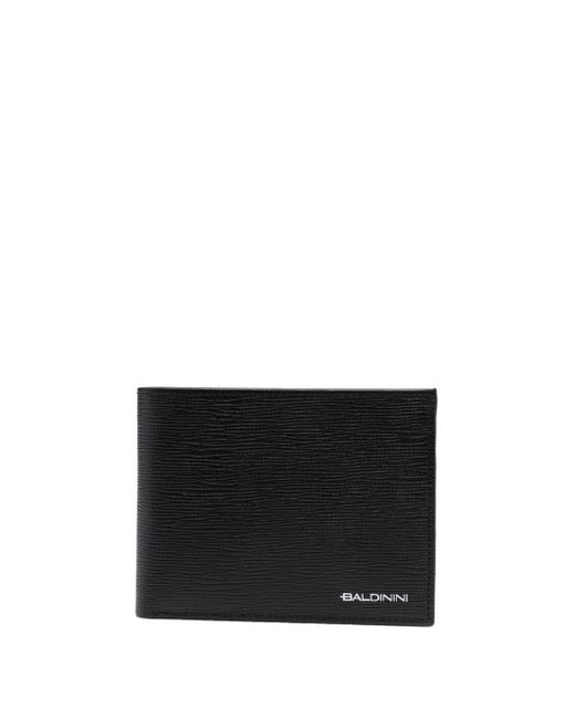 Baldinini logo-print bi-fold leather wallet