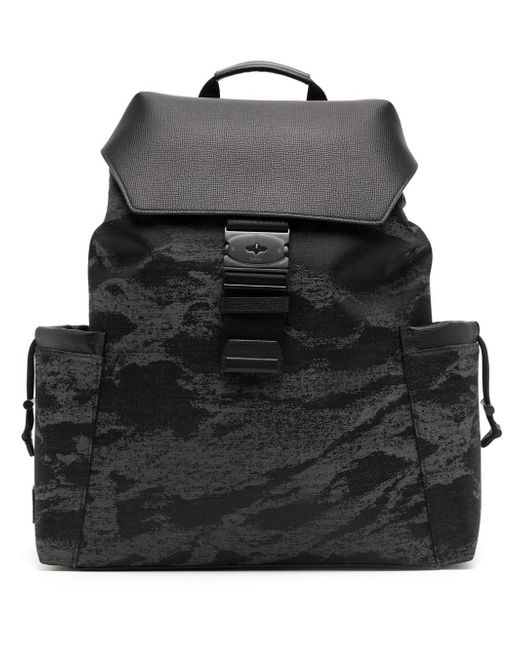 Mulberry Utility Postmans rock-jacquard backpack