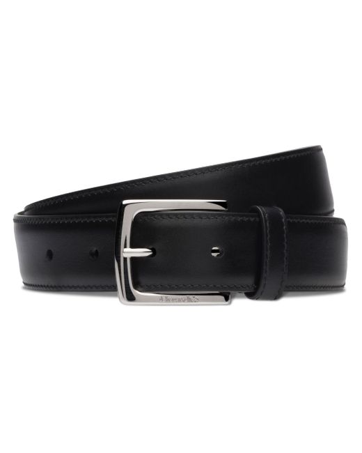 Church's logo-engraved buckle leather belt
