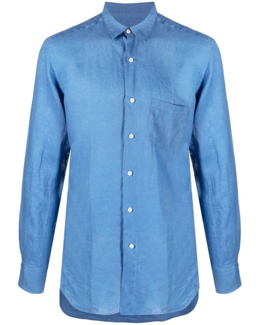 Peninsula Swimwear long-sleeve button-up shirt