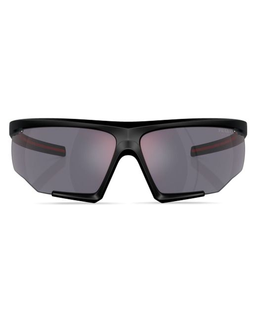 Prada Linea Rossa oversize-frame sunglasses