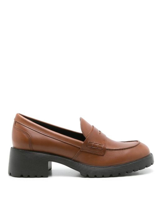Sarah Chofakian Ully leather penny loafers