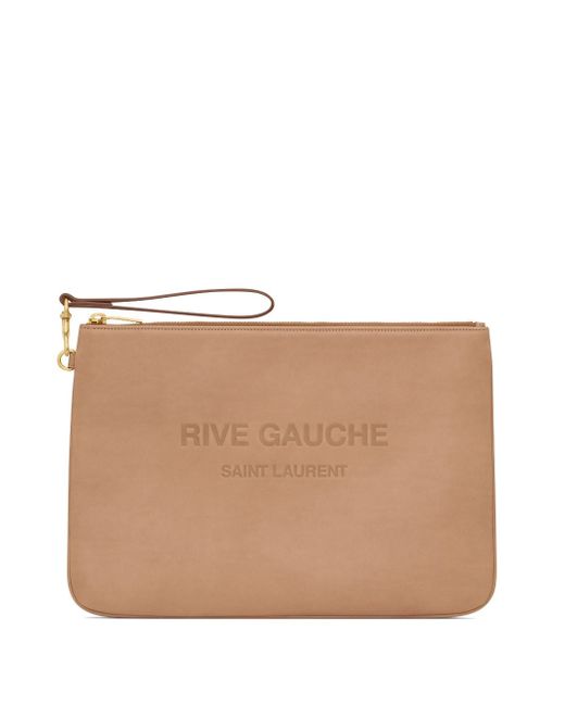 Saint Laurent Rive Gauche zipped clutch