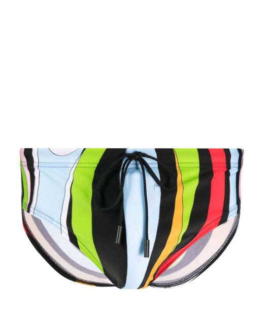 Pucci Marmo-print swimming trunks
