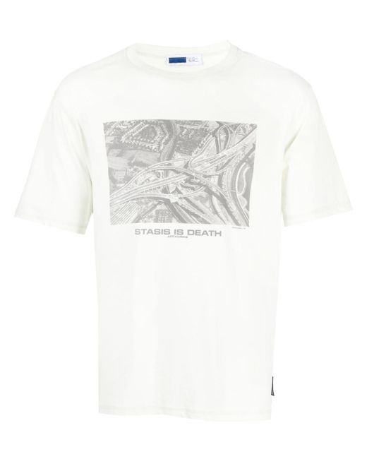 Affix logo-print short-sleeved cotton T-shirt