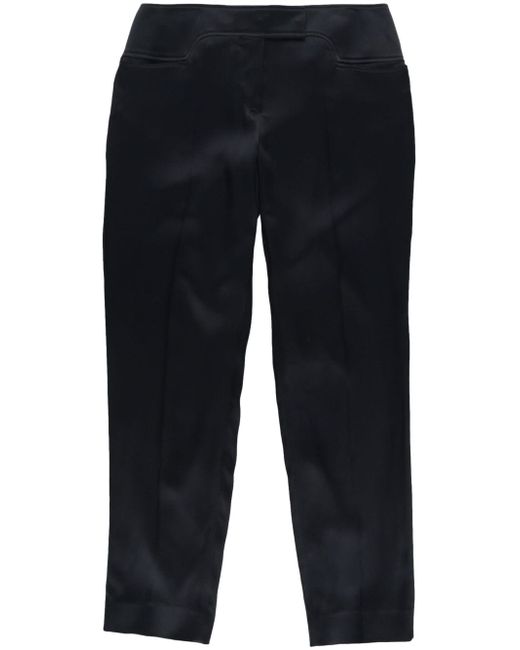 Tom Ford pressed-crease tapered-leg trousers